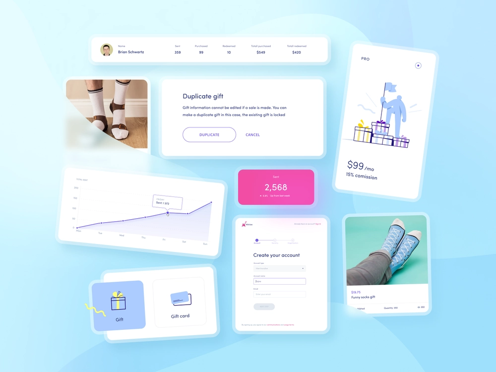 6 Design Trends for 2022: UI 3 7c738ca48f50b983e3f4e0be986576e0 1