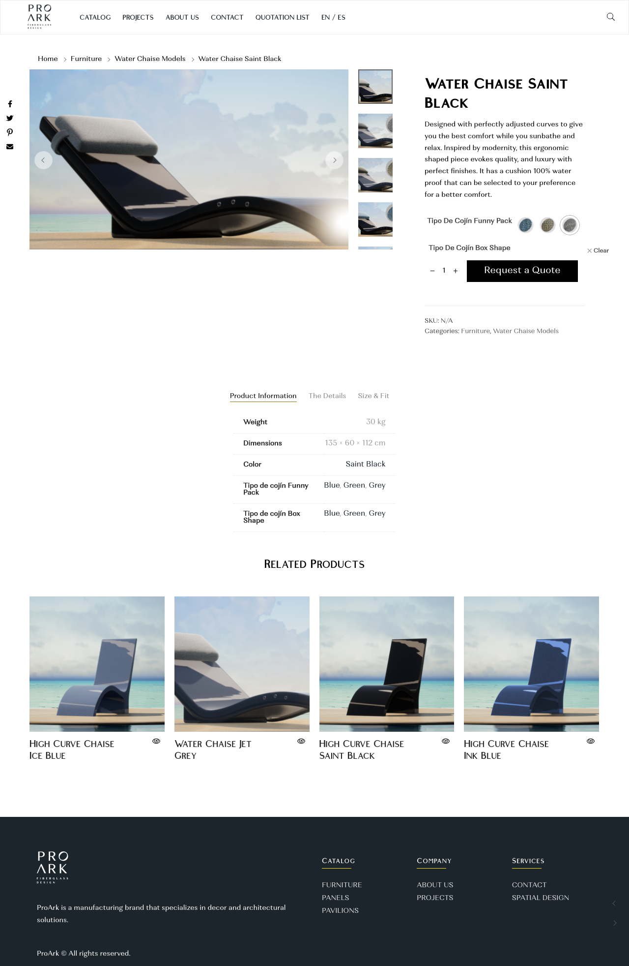 Pro Ark 2 screencapture proark design en product high curve chaise saint black copia 2022 07 15 18 35 20