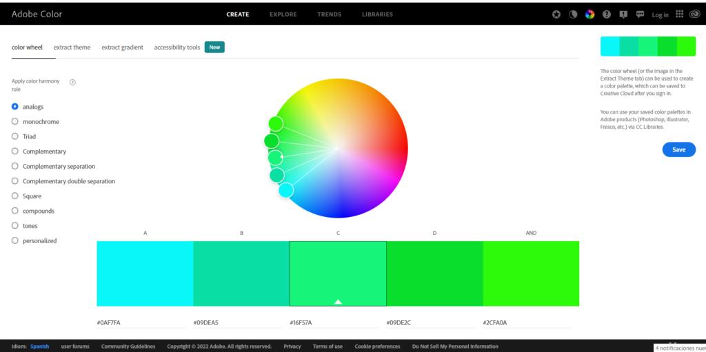 Color Tools and Resources for Graphic Design 3 Captura de pantalla 155
